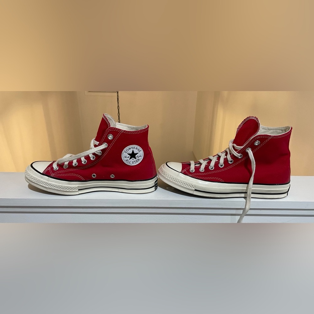 Converse Chuck Taylor All Star  Red High-Top Sneakers